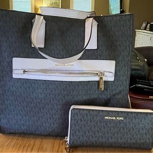 Michael Kors Handbag and wristlet wallet